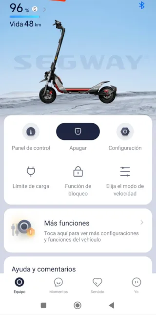 Patinete Eléctrico Segway ZT3 pro