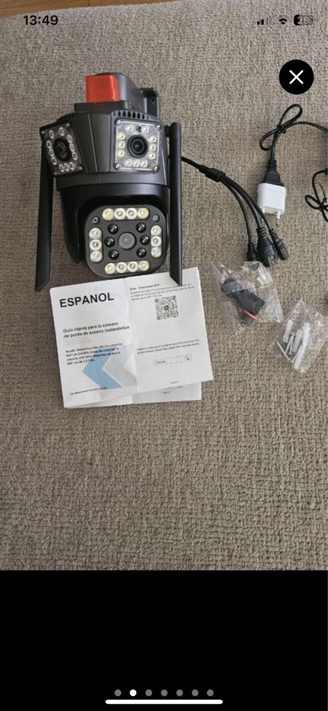 Cámara Vigilancia WiFi Exterior