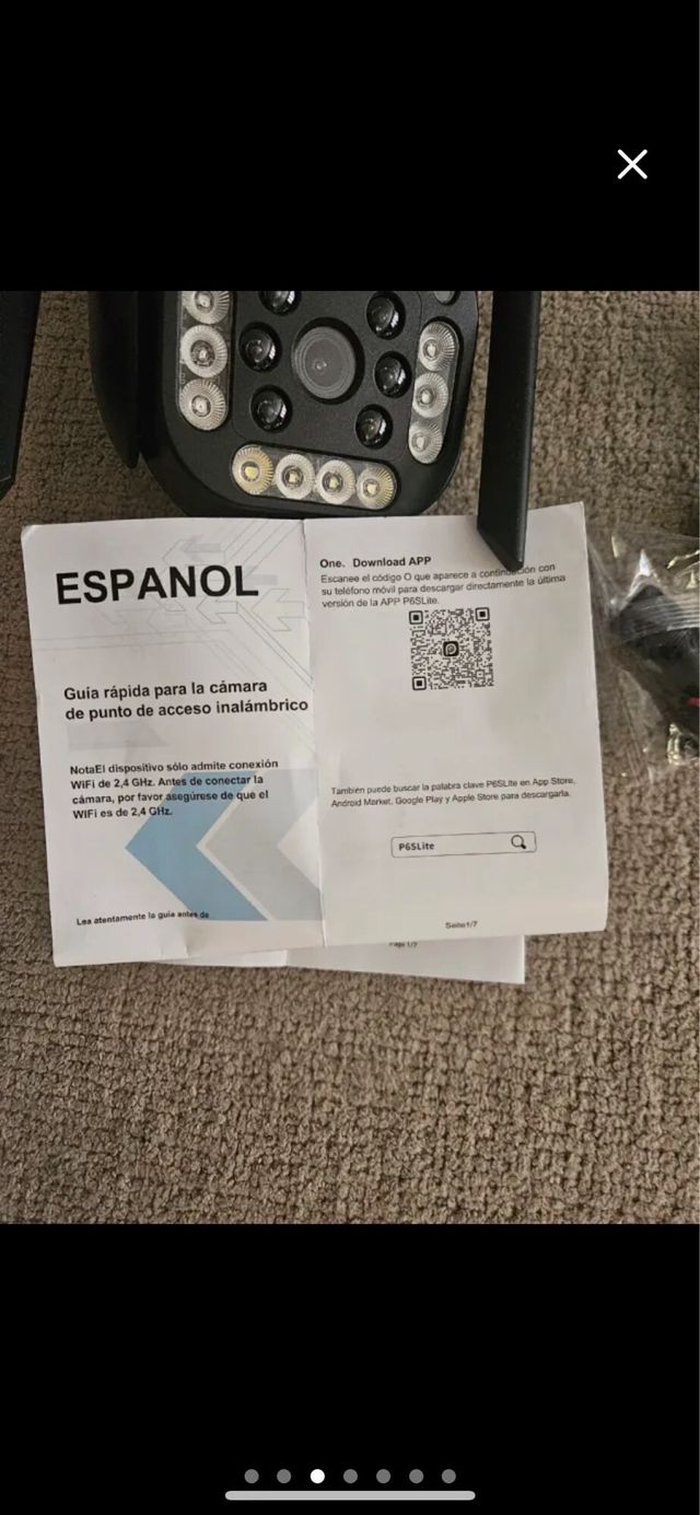 Cámara Vigilancia WiFi Exterior