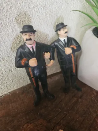 Figuras Detectives Dupont y Dupont Tintín