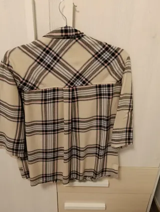 Camisa cuadros Stradivarius