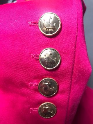Traje chaqueta pantalón rosa 