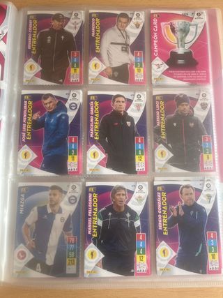 Colección Entrenadores Adrenalyn XL 21-22