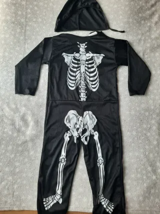 Disfraz esqueleto talla 4-6 años