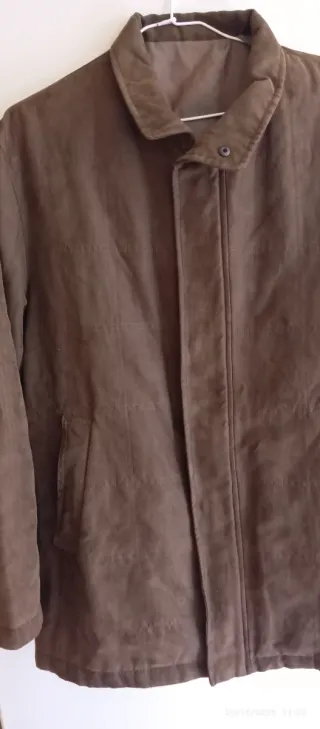 Parka Talla L Marrón