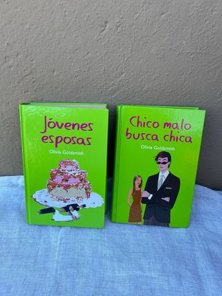 Lote 2 libros novela romantica