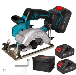 Sierra circular nueva  con 2 baterías de 10 celdas