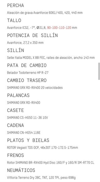Berria Belador Allroad HP Negra/Oro