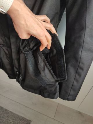 Chaqueta Moto Mujer Negra