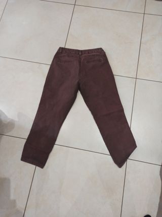 Jeans donna marrone taglia 48