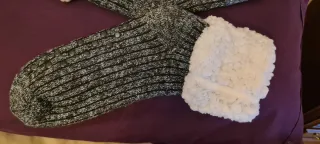 Calcetines borreguito antideslizantes talla única