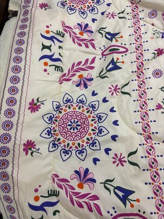 Edredones floral 280x180 cm