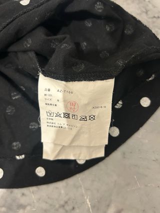 Comme des Garçons T-shirt pois manica lunga