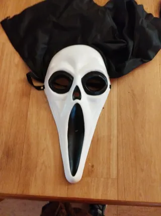 Máscara Halloween Fantasma