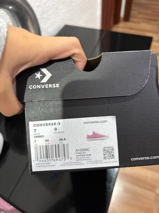 Converse rosas sin estrenar 