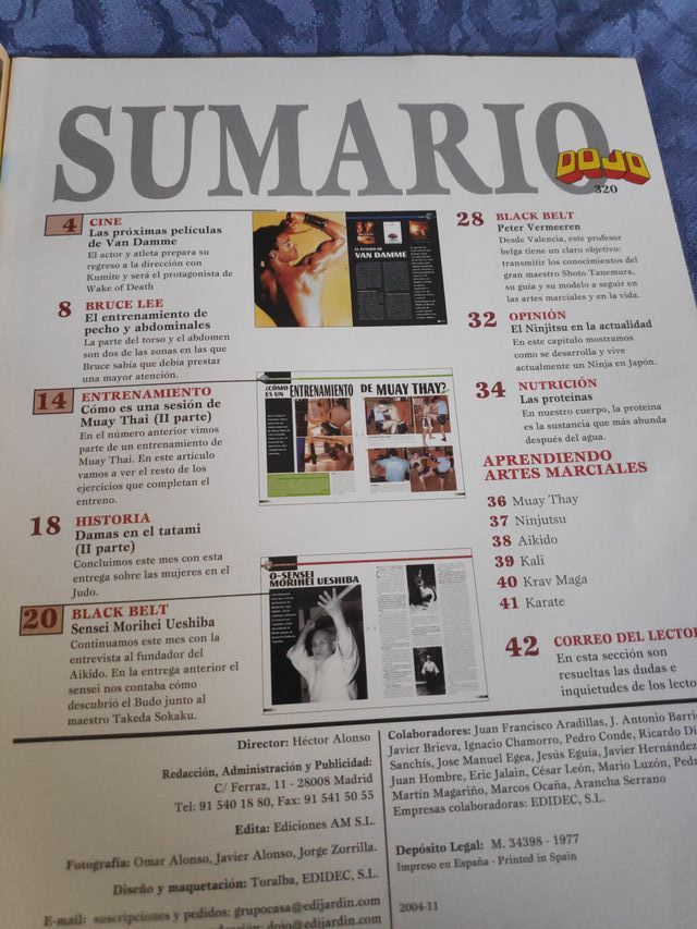 Revista Dojo: Bruce Lee y Van Damme