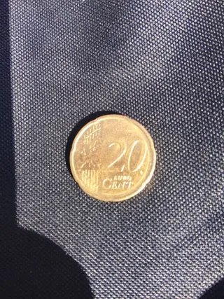 Moneda 20 céntimos 2016