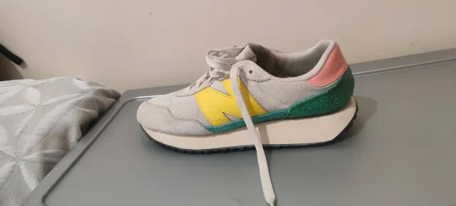 Zapatillas New Balance Mujer Beige Multicolor