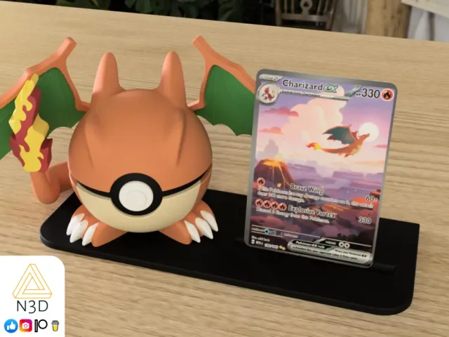 Pokébola decorativa con forma de Pokémon