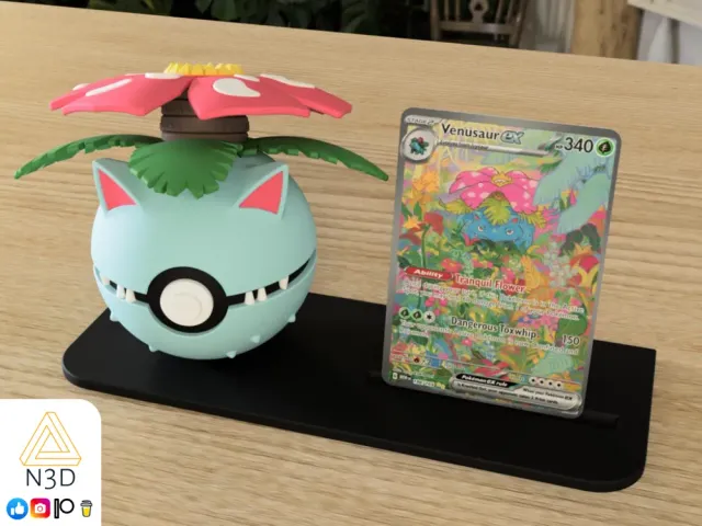 Pokébola decorativa con forma de Pokémon