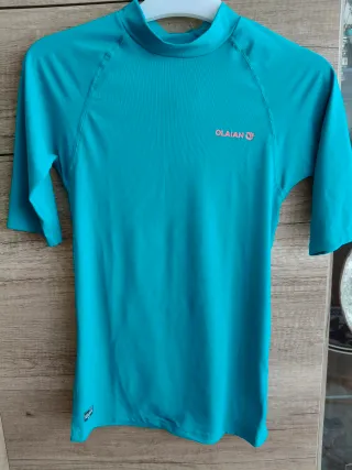 Camiseta protección solar Olaian manga corta