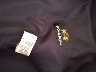 Chaqueta Negra El Corte Inglés Talla 56