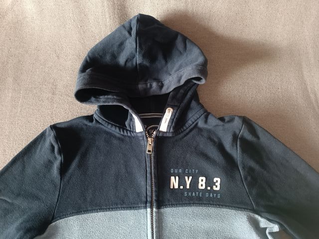 Casaco com capuz rapaz 146/152cm