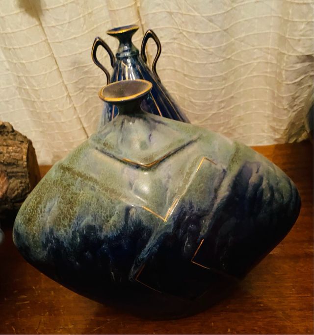 Conjunto Cerámica Decorada con ORO !!