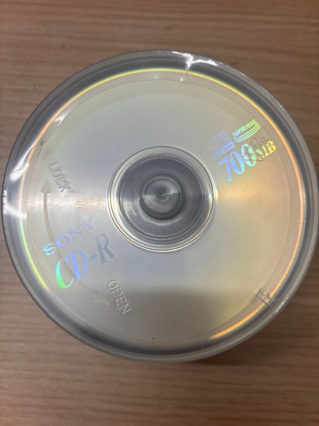 Caja 25 CD-R grabables Sony