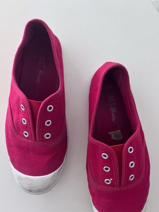 Zapatillas rojas