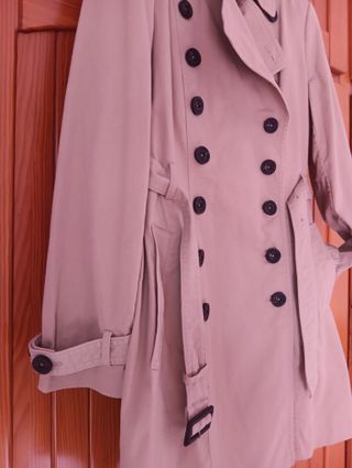 Gabardina Mango Beige Talla M