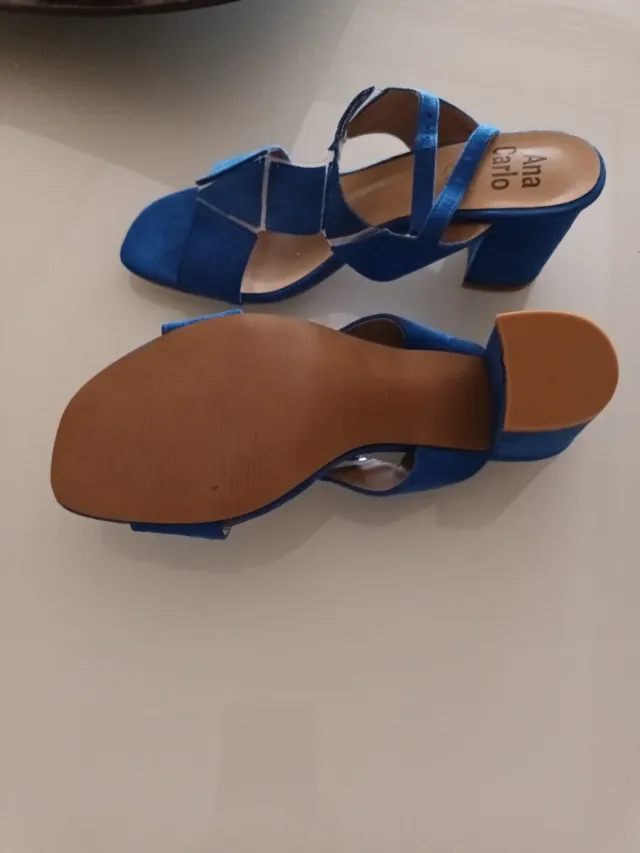 Sandalias Ana Carlo Azul