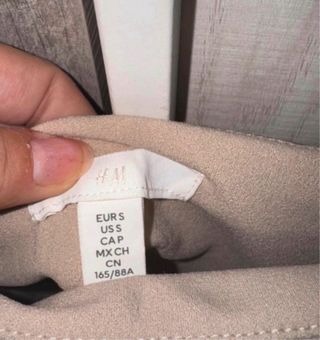 Lote 2 Vestidos H&M Mujer Negro y Beige