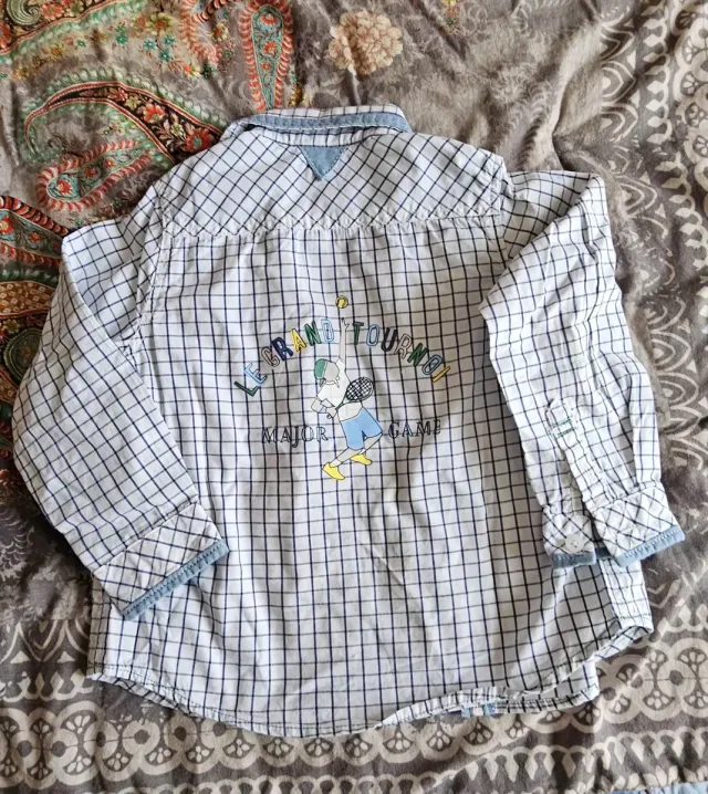 Camicia a quadri bambino