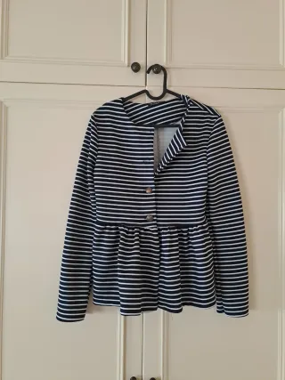 Chaqueta de rayas para mujer 