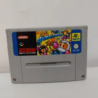 Super Bomberman SNES PAL Version