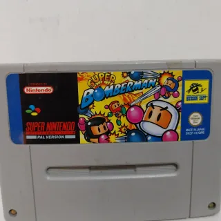 Super Bomberman SNES PAL Version