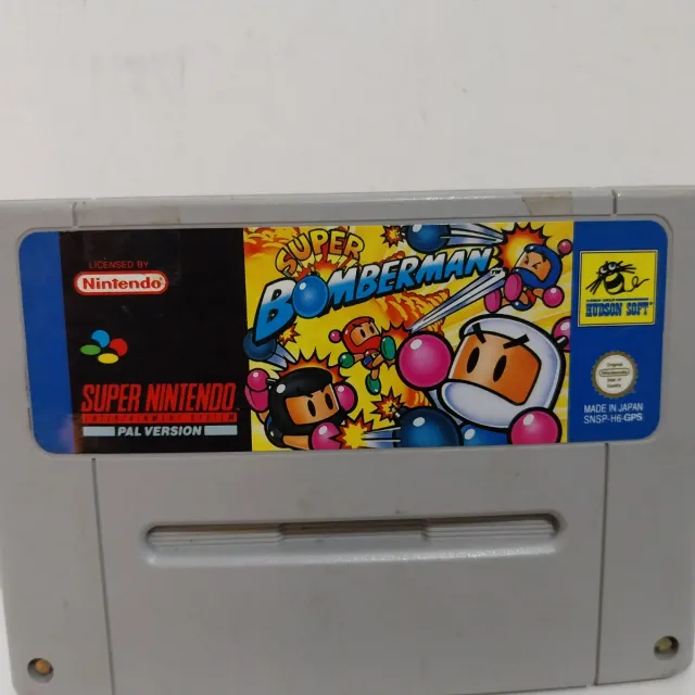 Super Bomberman SNES PAL Version