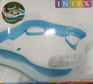 Piscina Hinchable Intex Asientos 229x229x66