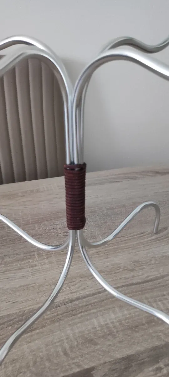 Candelabro plegable cristal metal