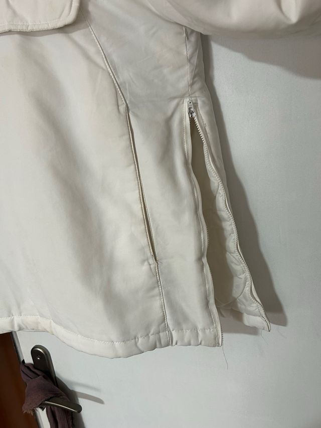 Pull&Bear Chaquetón Blanco