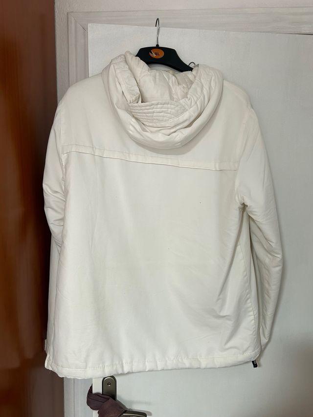 Pull&Bear Chaquetón Blanco