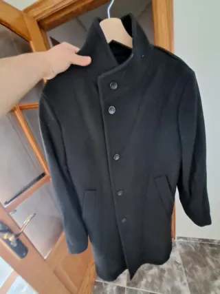 Parka Negra Hombre