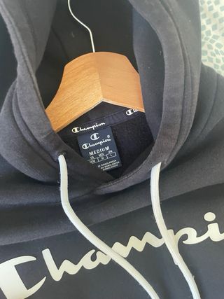 Sudadera Champion Talla M Negra
