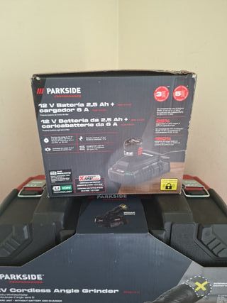 Parkside Performance Amoladora Angular 12V