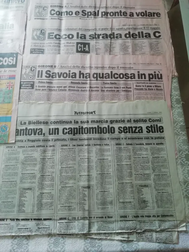Ritagli Giornali Sportivi 1996 97 98 99 00 01
