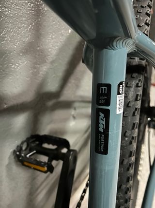 Bicicleta KTM Talla M
