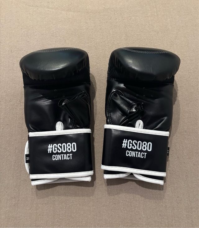 Guantes de boxeo Leone negros