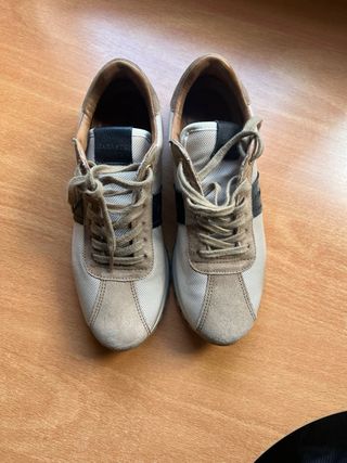 Zapatillas Farrutx Beige y Marrón Mujer