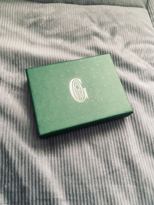 Tarjetero Goyard Verde